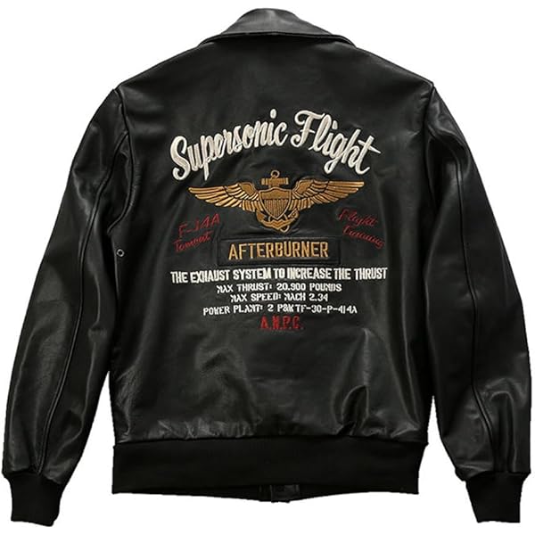 Amazon | [VIIBOY] 本革フライトジャケット G-1フライト